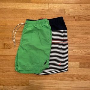 Nautica men’s bathing suits, size XL